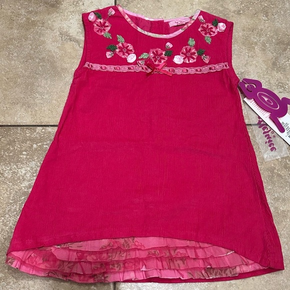 🌟3/$20🌟 NWT Girls Beetlejuice London dress 4T - Picture 1 of 7